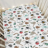 ZoUbqchY Hunt crib sheets provide a soft, breathable surface for restful nights.