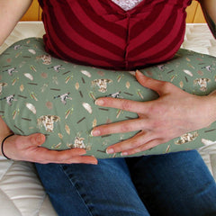 ZoUbqchY hunting ducks pattern enhances nursery decor