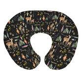 zoubqchy nursing pillow cover with gone fishing pattern adds cozy nursery charm