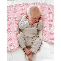 ZoUbqchY nursing pillow cover on pillow with cowgirl boots pattern.
