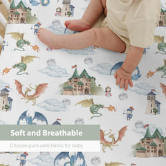 ZoUbqchY silky polyester crib sheet feels soft and breathable for all seasons
