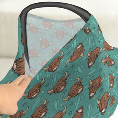 ZoUbqchY stroller cover shields baby from wind and light during outings
