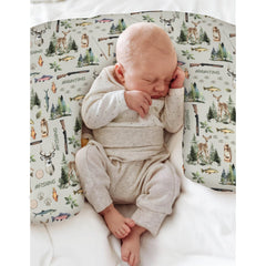 ZoUbqchY 22x18 U-shaped cover fits most nursing pillows securely.