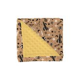 ZoUbqchY vintage western baby blanket with cowboy pattern for cozy naps and gentle warmth.