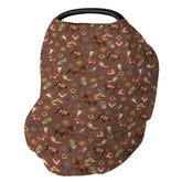 ZoUbqchY western cowboy car seat cover offering on-the-go privacy.