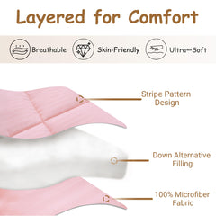 ZPECC hypoallergenic, odor-free fabric supports skin-friendly sleep for toddlers.