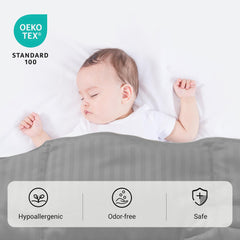 ZPECC hypoallergenic odor-free material label suggests skin-friendly nights.