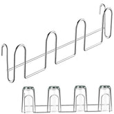 ZumenDa cup drying rack front view showing compact, space-saving design for small kitchens.