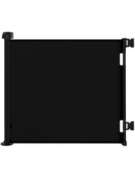 Zupetta retractable gate covers wide opening up to 55 inches, ideal for stairs and doorways.