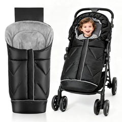 ZUTESU universal stroller footmuff offers cozy warmth for cold-weather strolls.