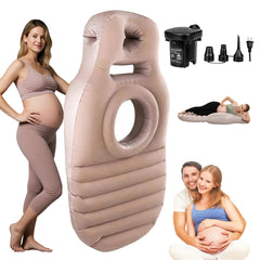 ZWFDC pregnancy sleep pillow ventral design supports belly for comfortable sleep.