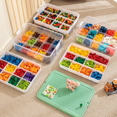 ZXHYREX 25-compartment design in three sizes for sorting by color, size, and type.
