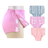 ZXYAHBKL Tear Away Underwear with side-split snap closures for easy dressing.