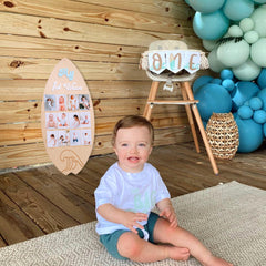 ZZDCMS Decorative acrylic wave motif adds charm to nursery wall decor