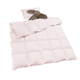 zzlamb toddler comforter with soft brushed shell for gentle, quiet sleep