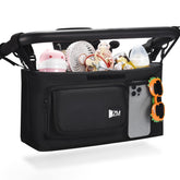 ZZM Parent Console attached to Wonderfold handle, secure fit for easy access