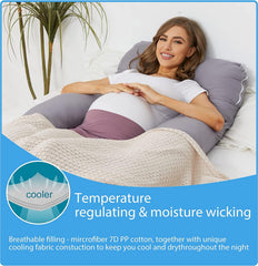 ZZZhen back support feature helps align spine during side sleeping.