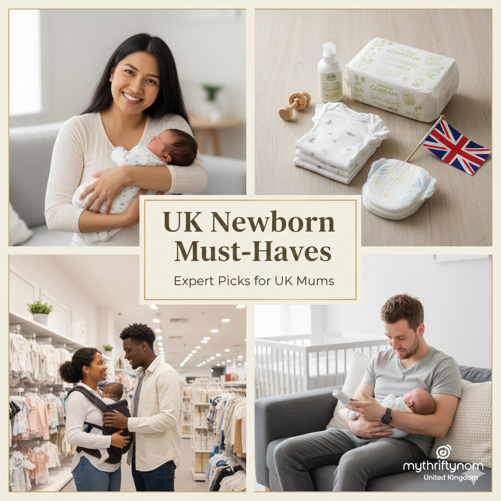 UK newborn must-haves checklist: essential baby gear, safe sleep setup, feeding supplies and clothing for 0-3 months with NHS guidance