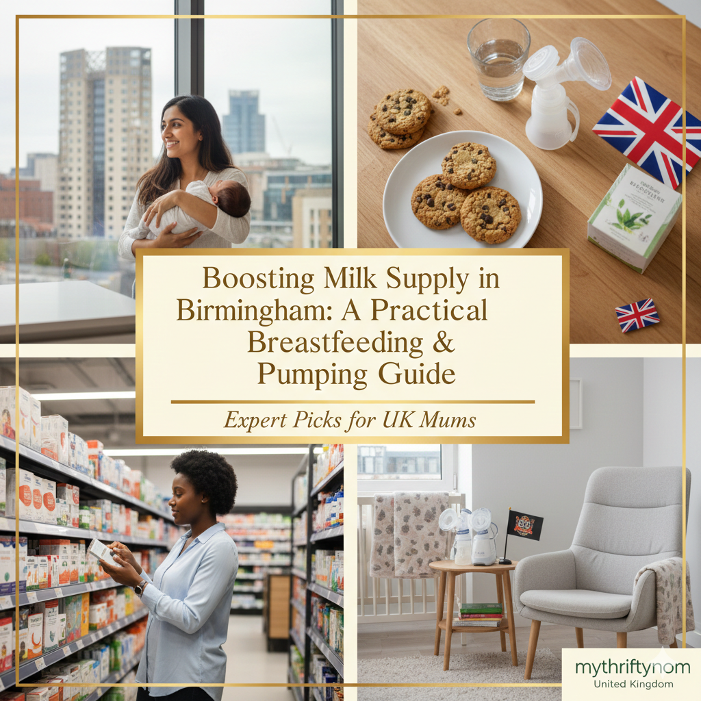 Birmingham breastfeeding guide showing milk supply boosting tips, breast pumps and practical pumping routine for new mums