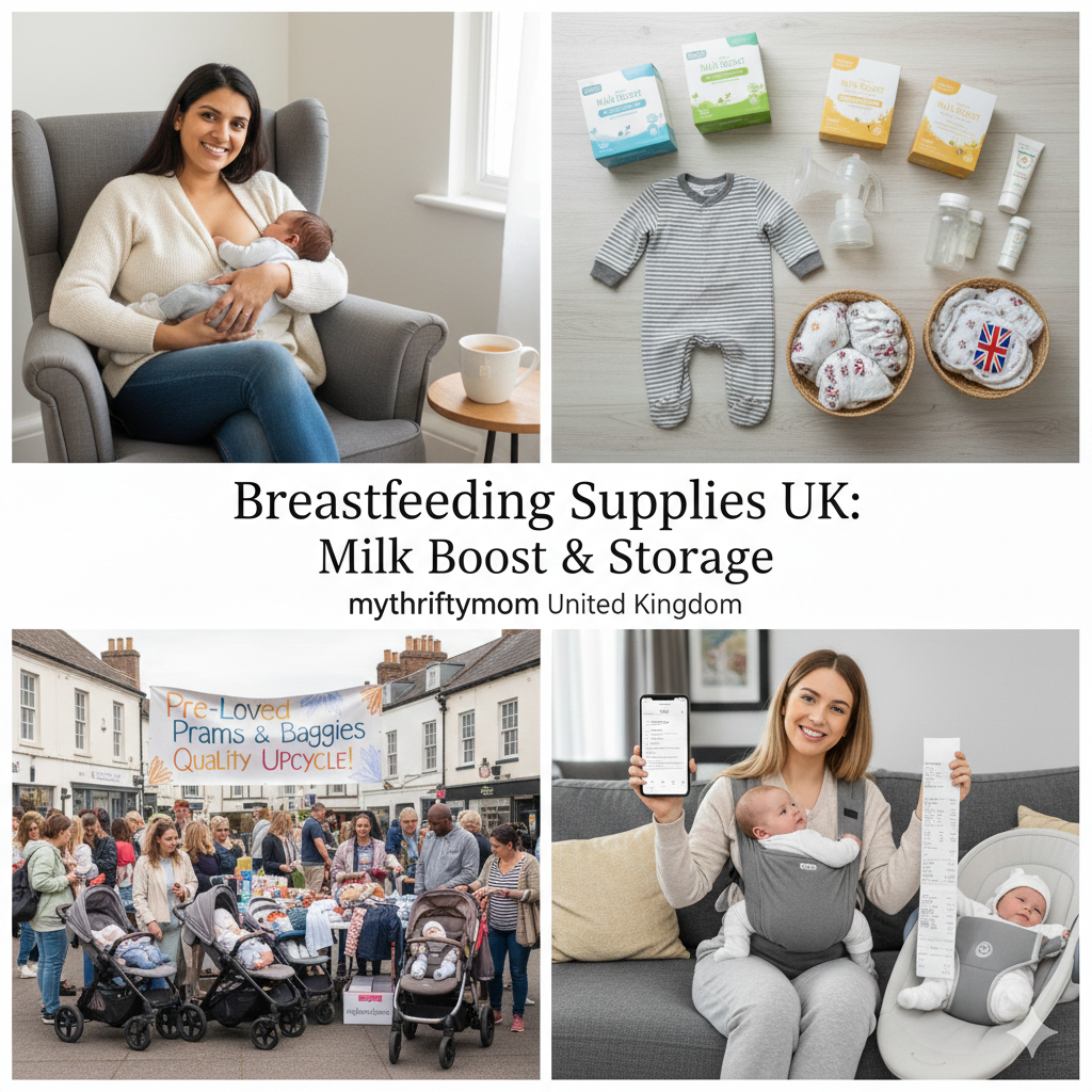 UK breastfeeding supplies including breast pumps, milk storage bags, nursing pads, nipple care and lactation support essentials