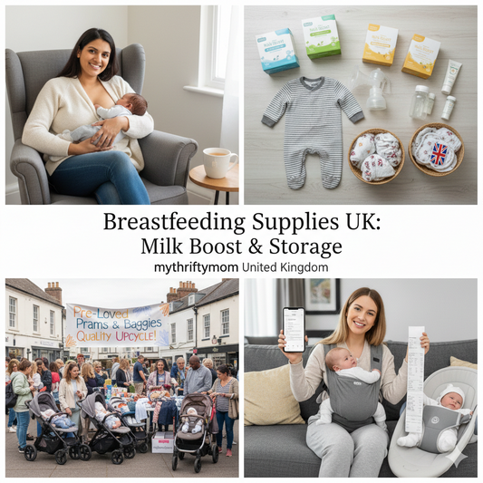 UK breastfeeding supplies including breast pumps, milk storage bags, nursing pads, nipple care and lactation support essentials