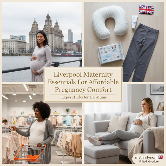 Liverpool maternity essentials including affordable pregnancy support pillows, comfortable maternity wear and back support items