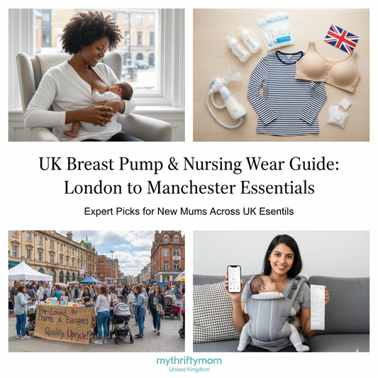 UK breast pump and nursing wear guide featuring wireless pumps, hands-free options, replacement parts, travel kits and breastfeeding-friendly clothing from London to Manchester