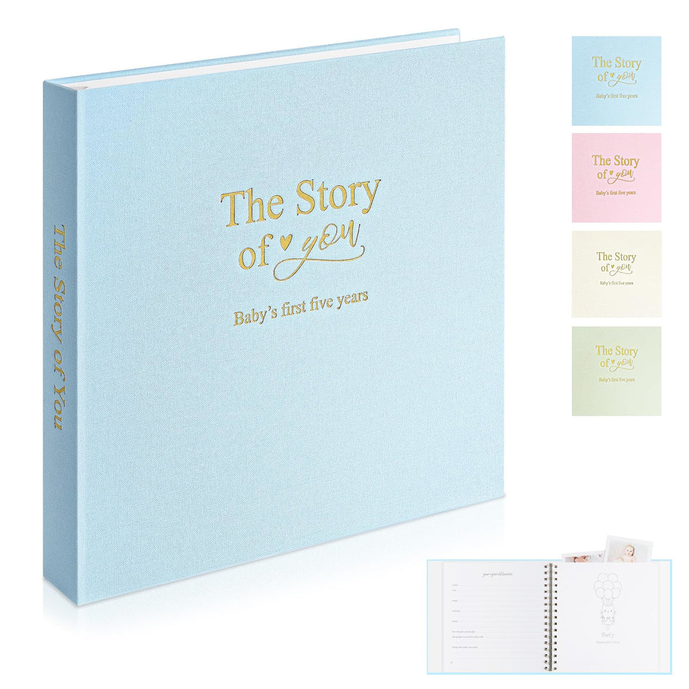 1DOT2 Timeless First 5 Years cover in luxury linen for a lasting keepsake