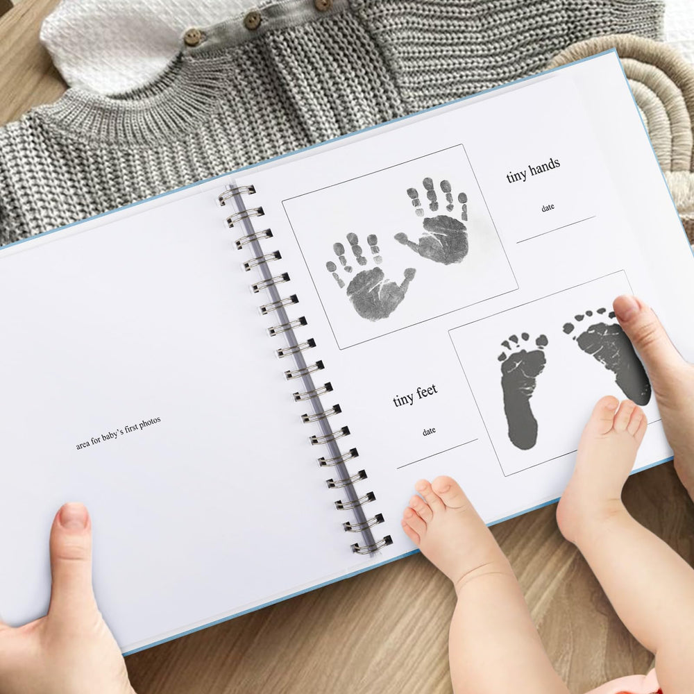 1DOT2 memory book is a gender-neutral gift for baby showers