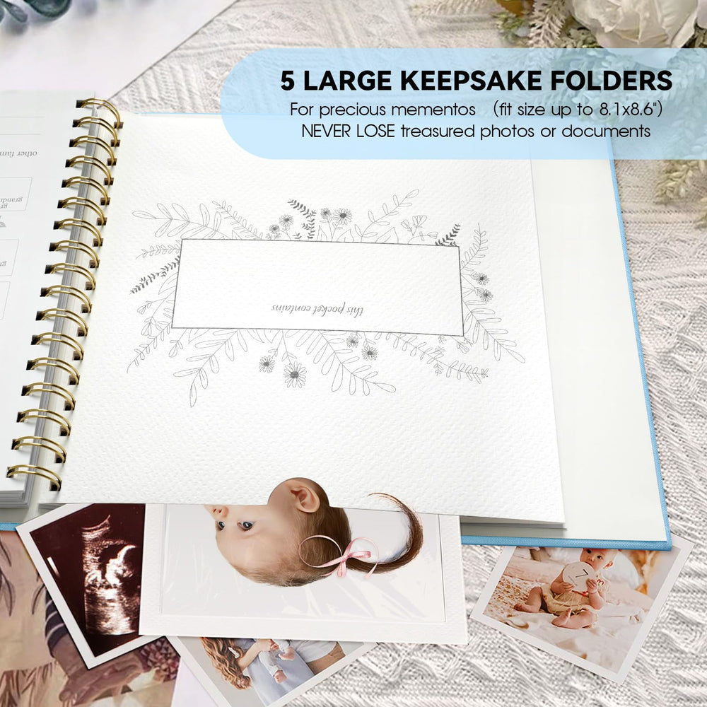 1DOT2 generous photo spaces fit 4x6, 3x3, and 4x4 prints