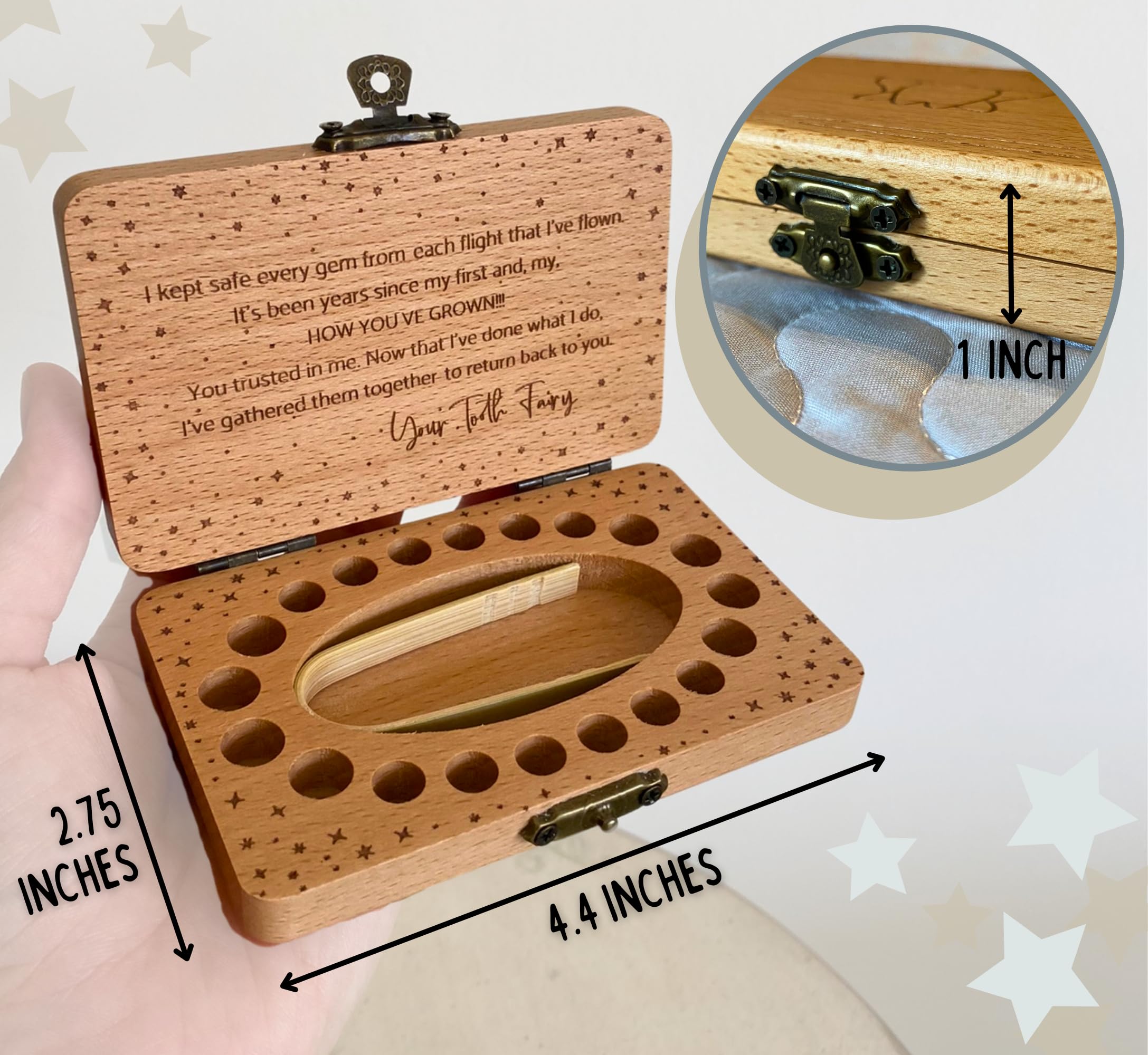Twenty Moments of Tooth Envelope for secure, organized correspondence with the Tooth Fairy.
