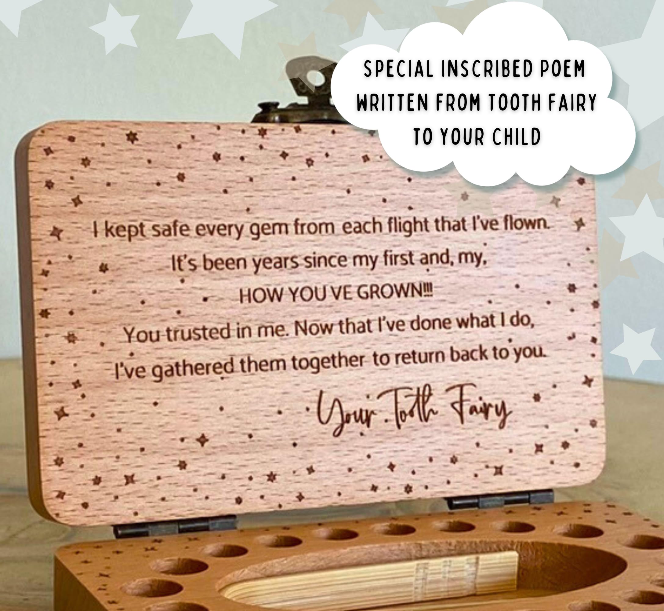 Twenty Moments of Tooth Fairy Letter Kindness adds emotional connection.