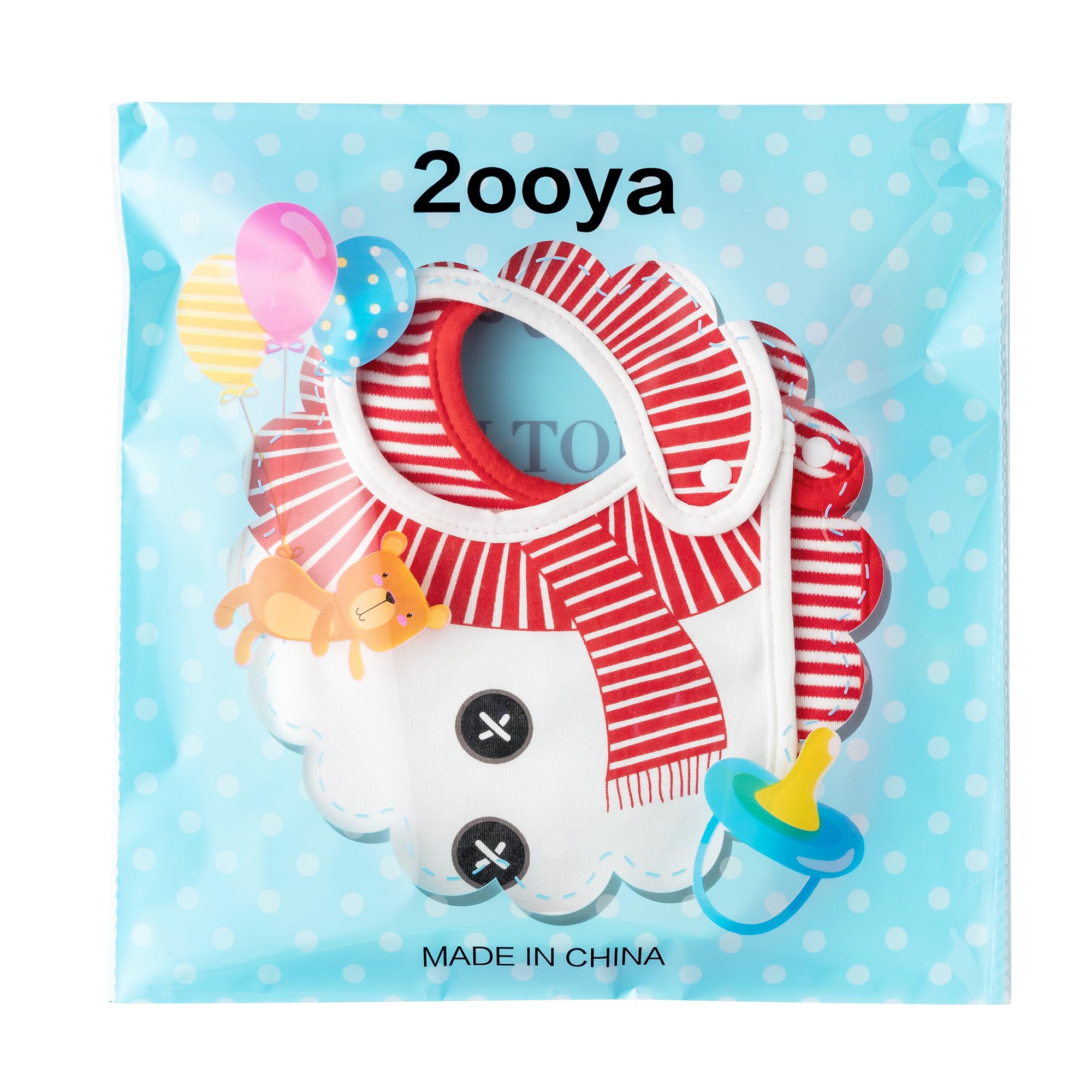 2ooya 3-pack bibs stay comfortable while simplifying holiday laundry.