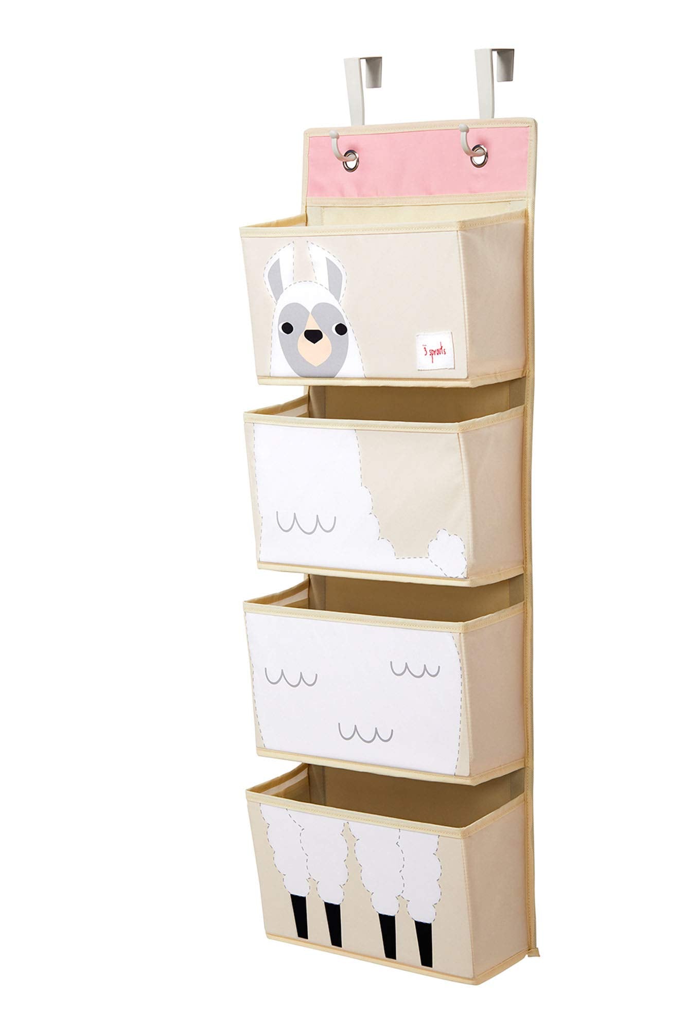 3 Sprouts baby organizer in nursery decor keeps toys neatly stored and accessible.