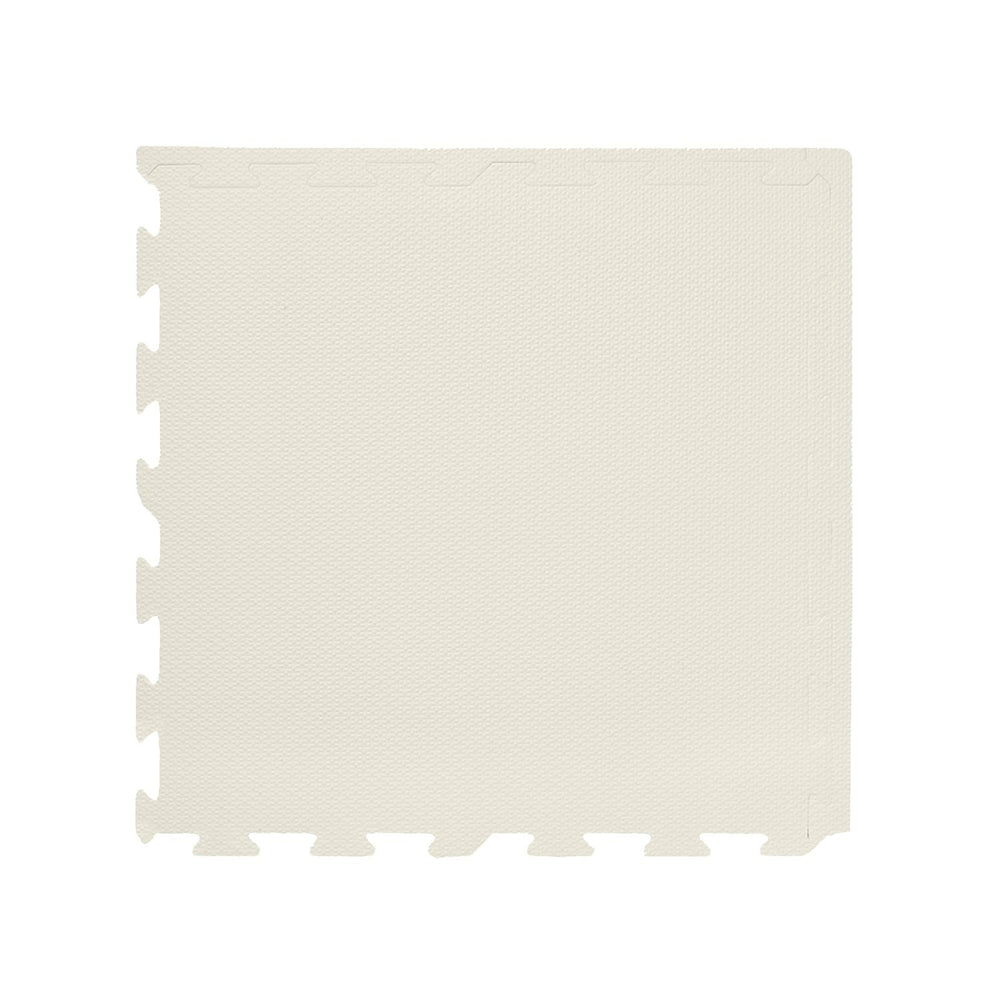 Cream color palette of 3 Sprouts mat blends with nursery decor