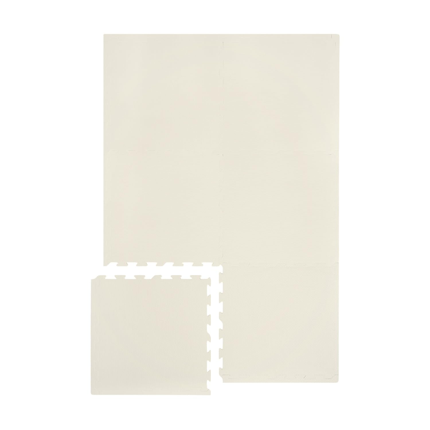 3 Sprouts baby play mat with interlocking tiles showing safe, cushioned surface for infants