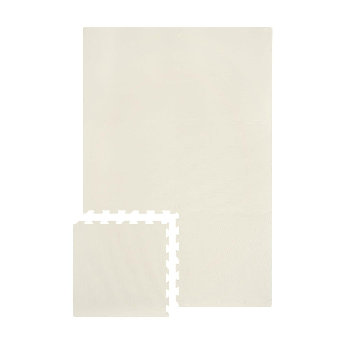 3 Sprouts baby play mat with interlocking tiles showing safe, cushioned surface for infants
