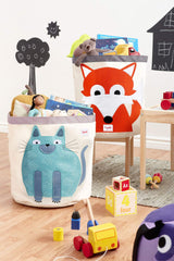 The 3 Sprouts durable cotton canvas basket stands up to daily use.