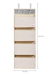 3 Sprouts nursery decor storage features a playful giraffe design and practical organization.