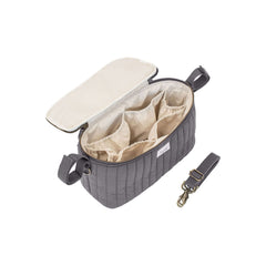 3 Sprouts stroller organizer with cup holder provides stable drink access