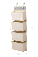 3 Sprouts toy organizer for room keeps stuffed animals accessible and tidy.