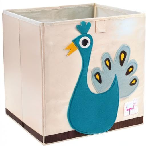 3 Sprouts toy storage cube keeps spaces clean and inviting
