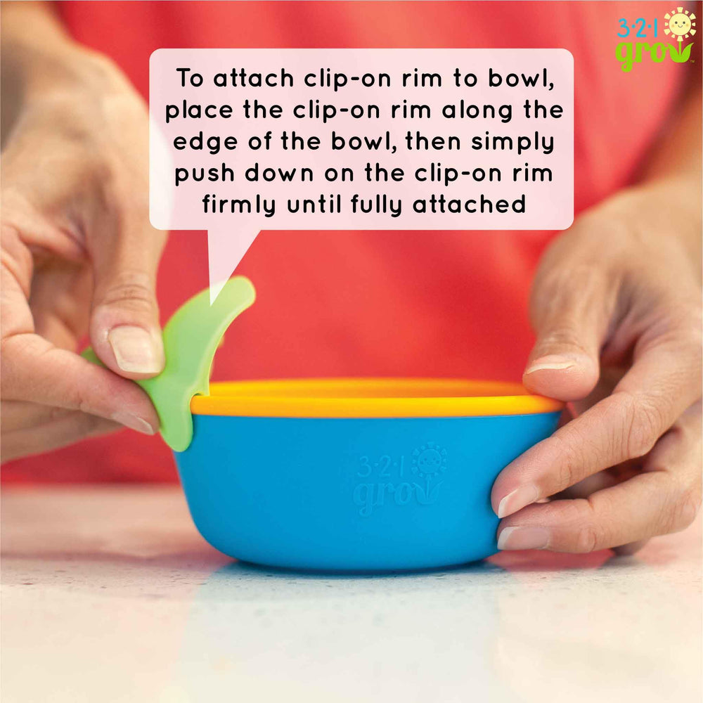 321 Grow silicone easy scoop two-pack offers value for families