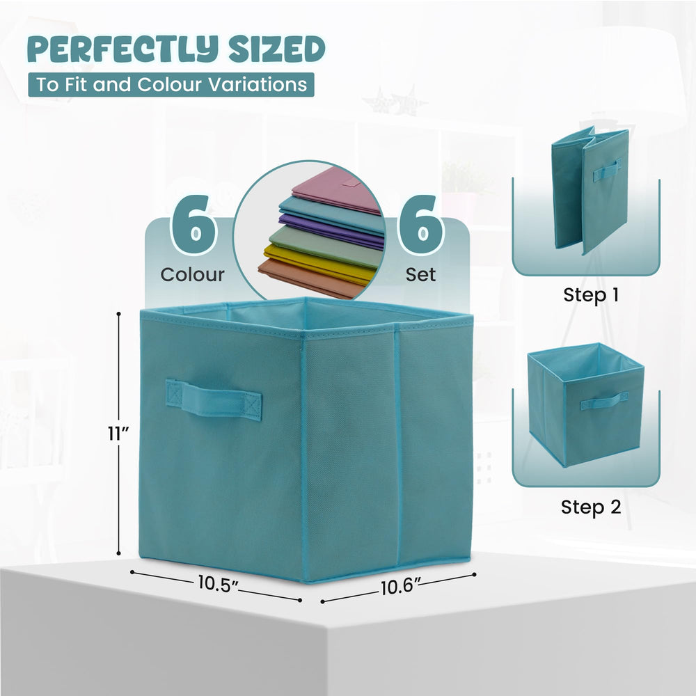 4E's Novelty mint cube bin simplifies closet organization.