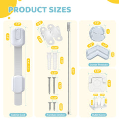 4our Kiddies anti-tip anchors stabilize tall furniture for safer homes with toddlers.