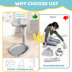 4our Kiddies compact travel design for small spaces.