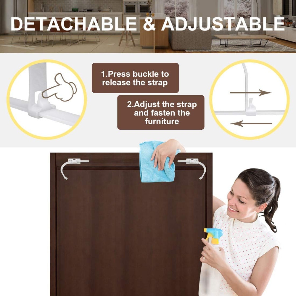 4our Kiddies wall-anchor back view shows discreet mounting.