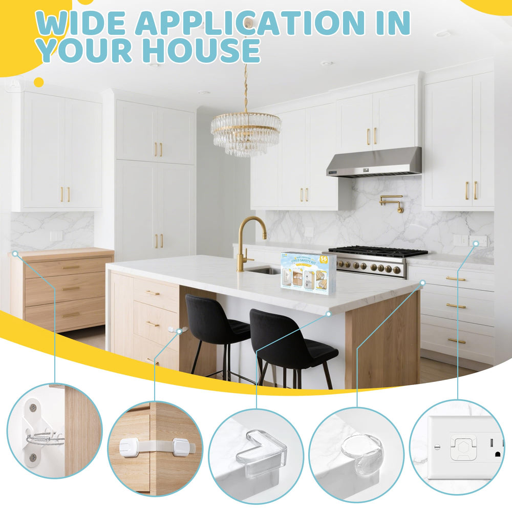 4our Kiddies white and transparent finishes blend with modern interiors gracefully.