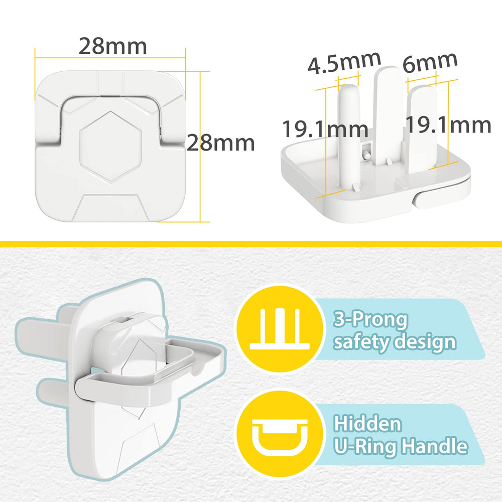 Tool-free installation of 4our Kiddies covers enables fast baby-proofing across rooms
