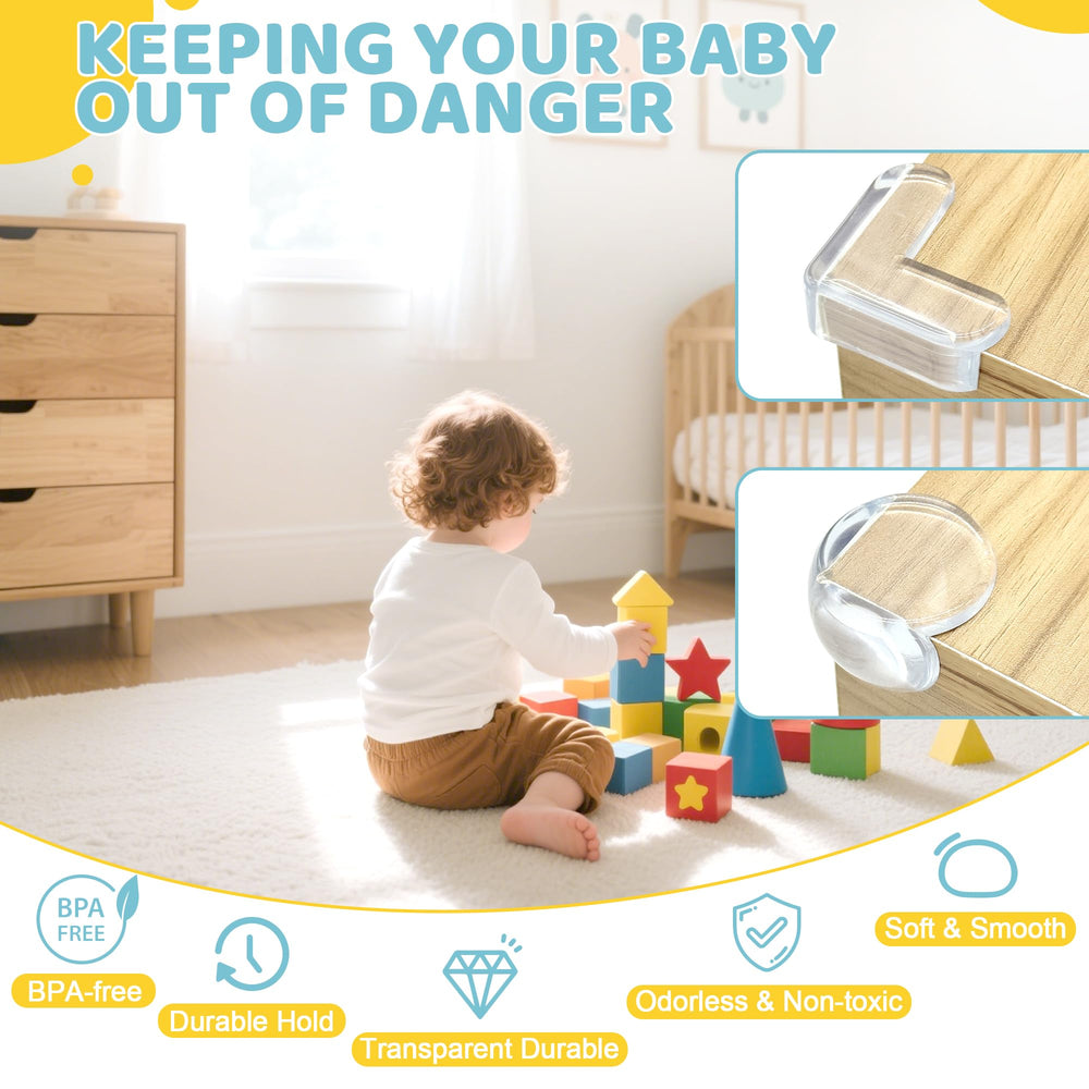 4our Kiddies peel-and-press adhesive installs quickly on clean surfaces.